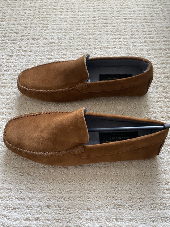 To Boot New York O’Reilly Suede Slippers - Moccasin Sigaro Suede main image 5